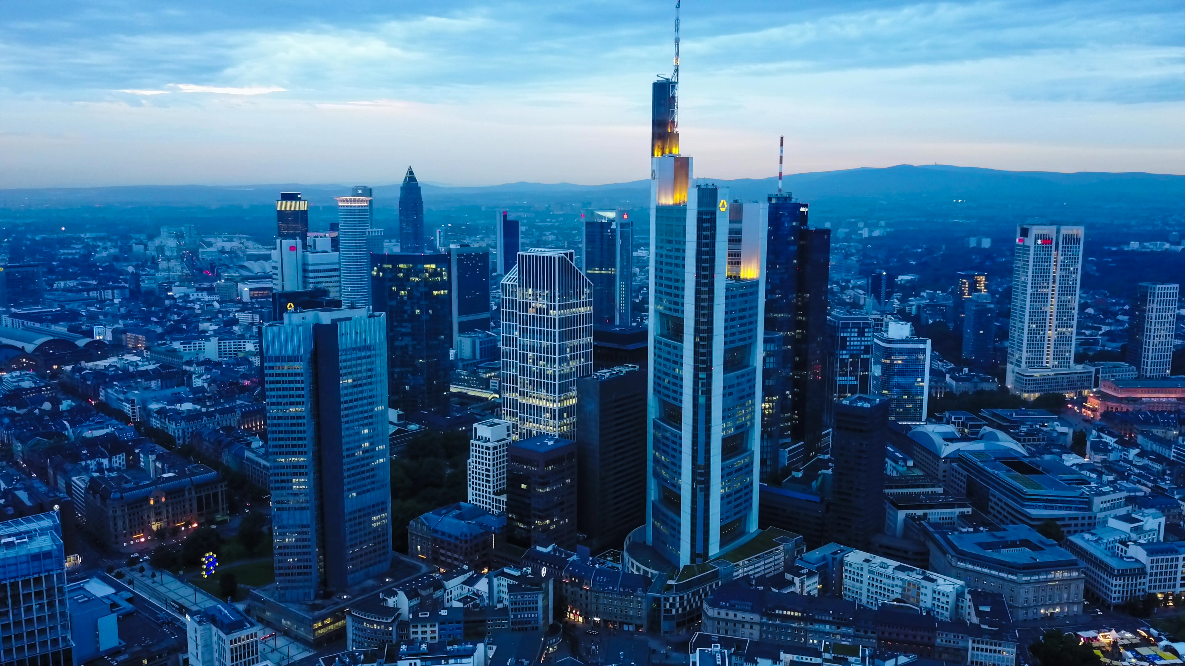 Frankfurt Drone Video